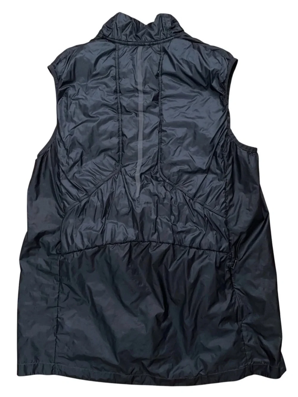 Brooks LSD Thermal Vest Mens Size XL Full-Zip Running Lightweight Nylon Gray